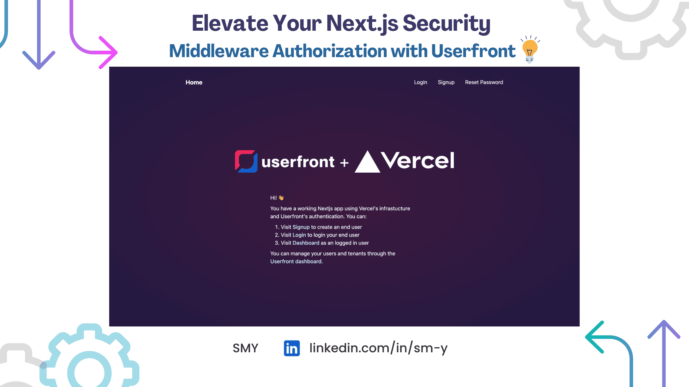 Secure your Next.js app with Userfront middleware authorization for robust IAM solutions. Protect user data and streamline authentication practices